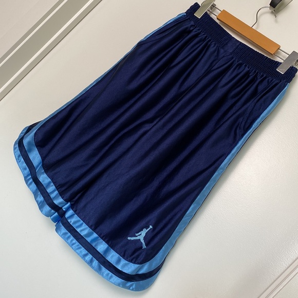 Air Jordan Jumpman Shorts Boys 4XL Men S/M Blue Gym Basketball Retro 90s - Picture 4 of 16